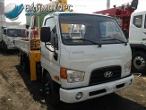 Бортовой грузовик с манипулятором Hyundai HD 78